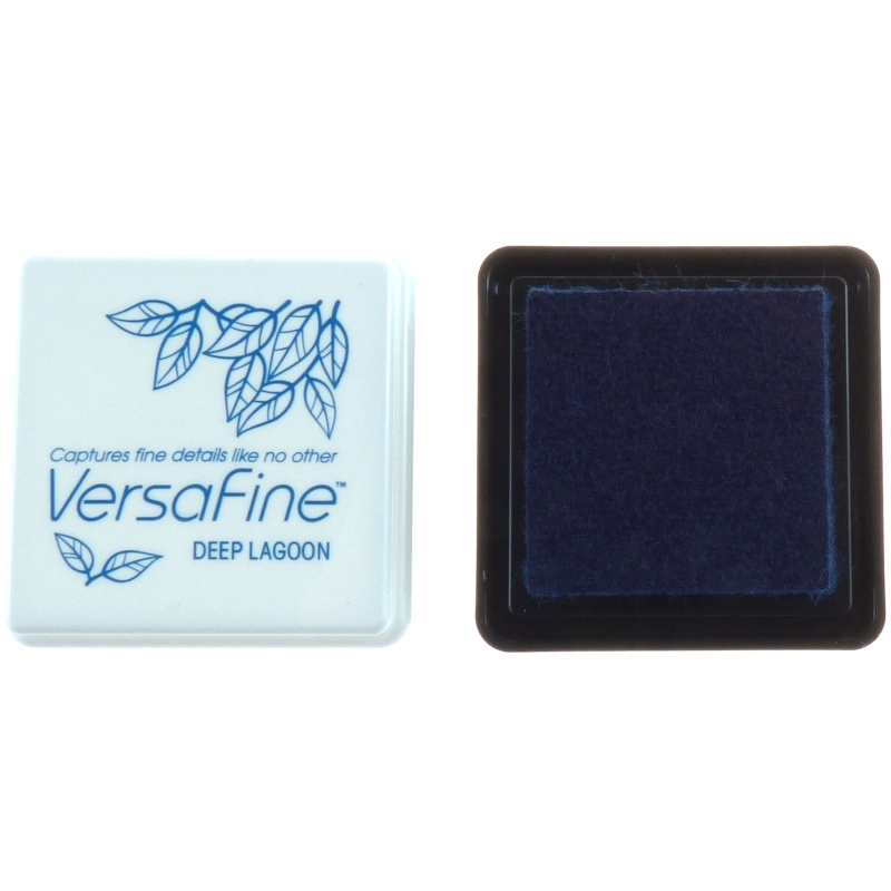 Versafine Pigment Mini Ink Pad-Deep Lagoon