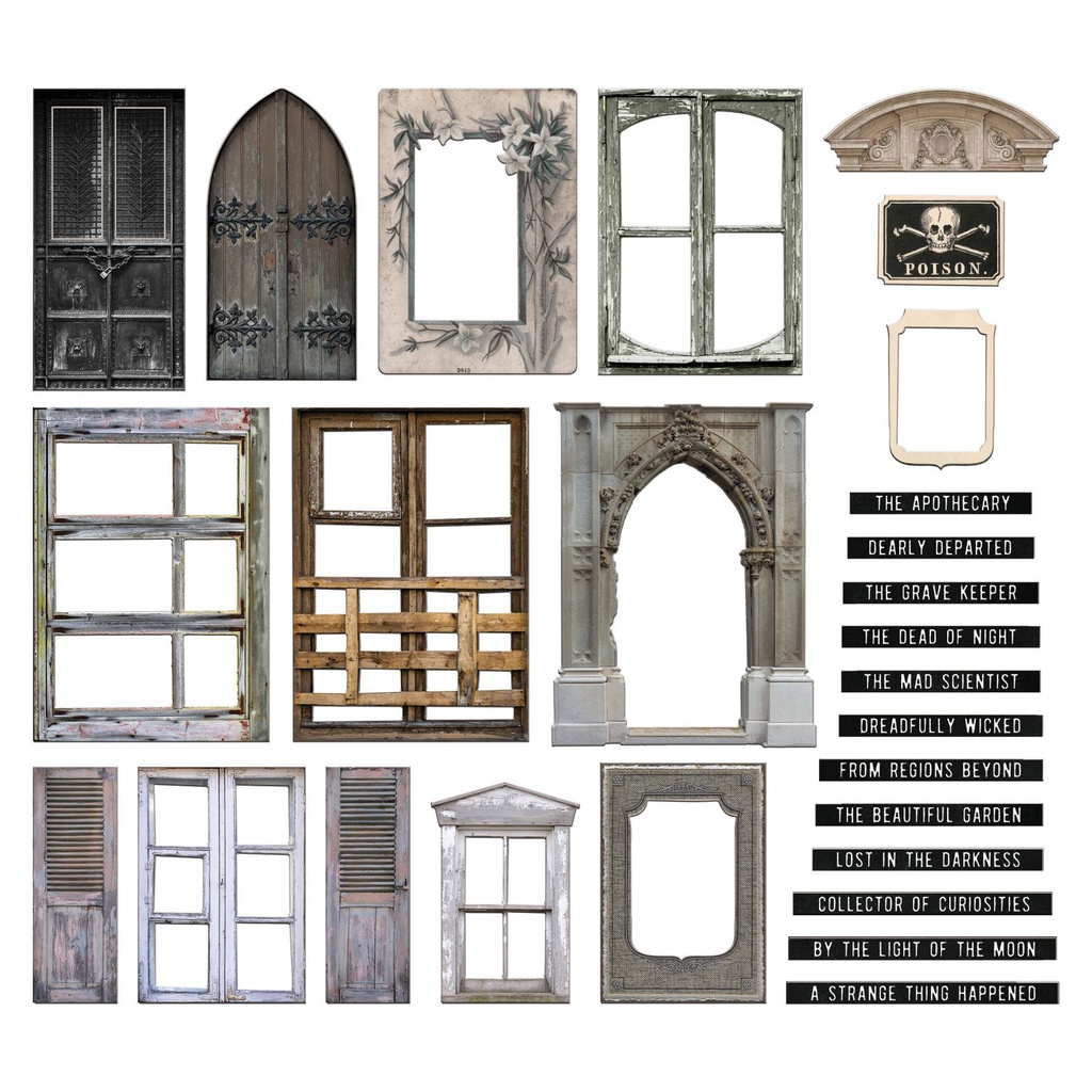 Baseboards + Transparencies         Halloween 