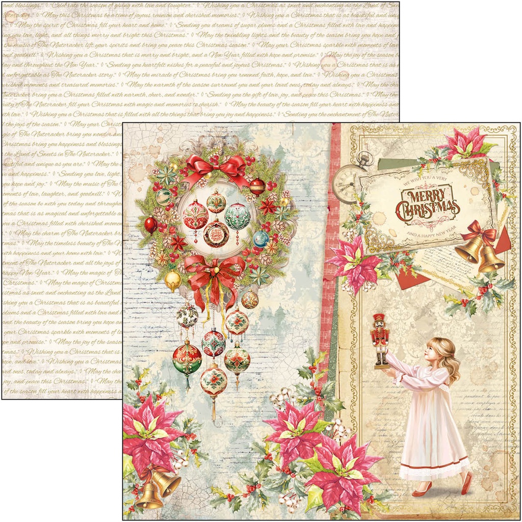 The Nutcracker  Pad 8"x8" 12/Pkg