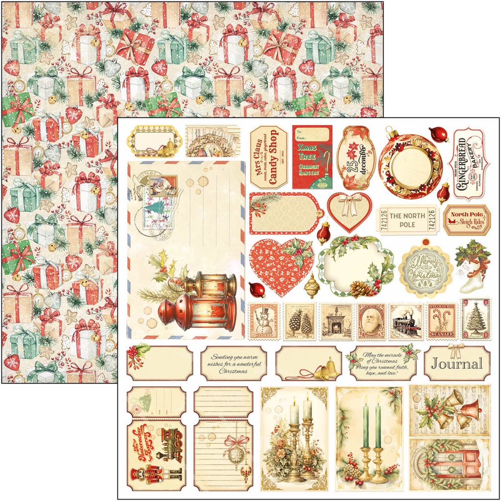 The Nutcracker  Patterns Pad 12"x12" 8/Pkg