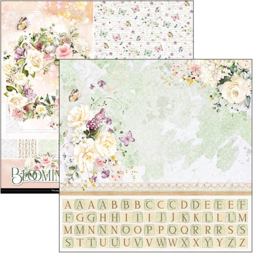 Ciao Bella Blooming 12" x 12" Patterns Pad