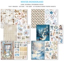 Winter Wonderland Junk Journal Ephemera Book A4 32/Pkg