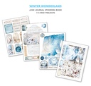 Winter Wonderland Junk Journal Ephemera Book A4 32/Pkg