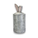 Treat/Tea Canister with Bunny ears  (Carton of 6)