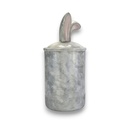 Treat/Tea Canister with Bunny ears  (Carton of 6)