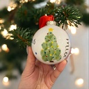 Xmas Tree Bauble - Large Ball (carton of 25)