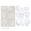 Soft Mould A4 - Masquerade masks 