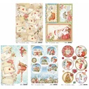 Ciao Bella Dear Santa A4 Rice Papers - 5 Designs, 5 Sheets