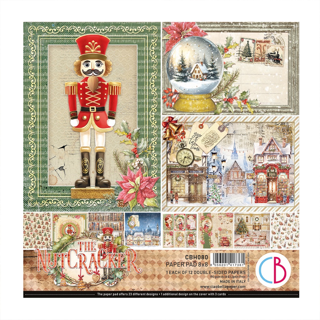 The Nutcracker Pad 8"x8" 12/Pkg