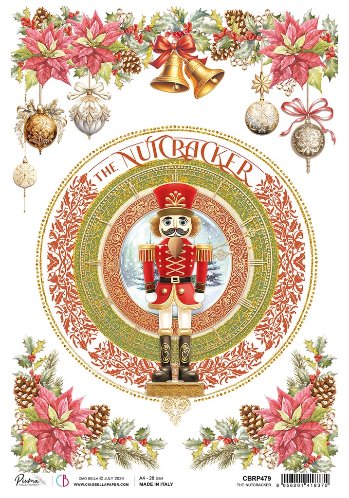 Rice Paper A4 The Nutcracker (5 sheets)