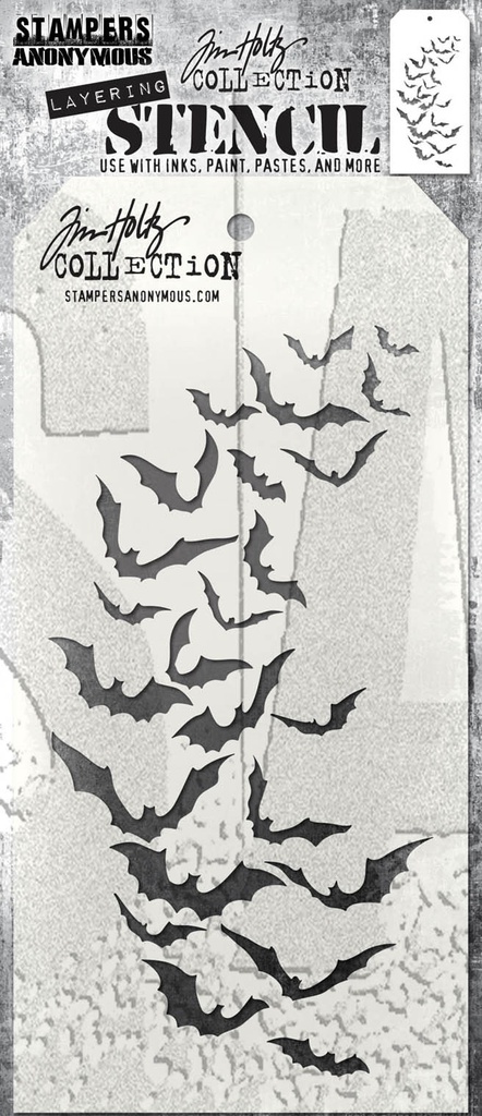 Batty Tim Holtz Layering Stencil