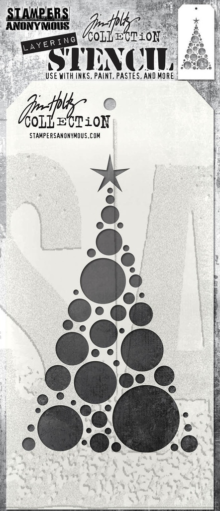 MODERN TREE Tim Holtz Layering Stencil