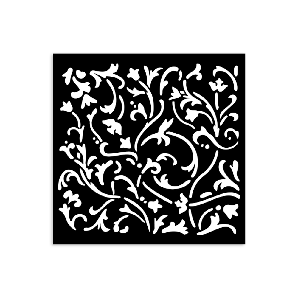 Stamperia - Masquerade - 12 x 12cm Stencil - Ornaments