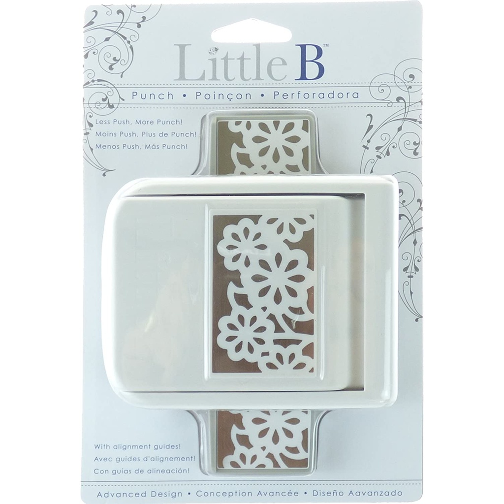 Little B - Daisy Floral Border - Punch