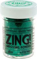 Embossing Powder Green Glitter