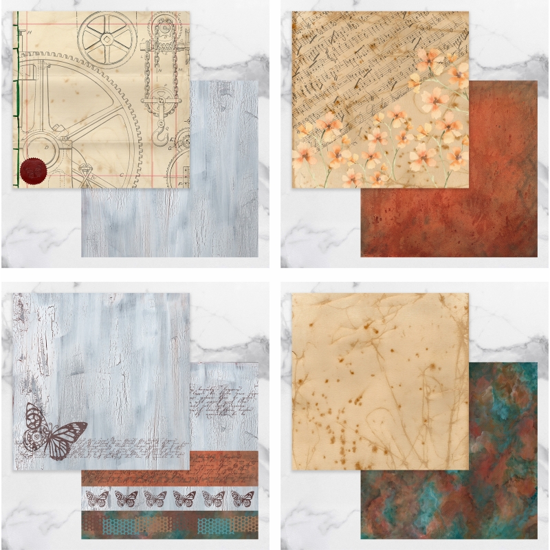 Steampunk Dreams - 4 sheet Pack