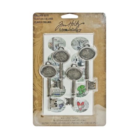 Tim Holtz Collage Keys