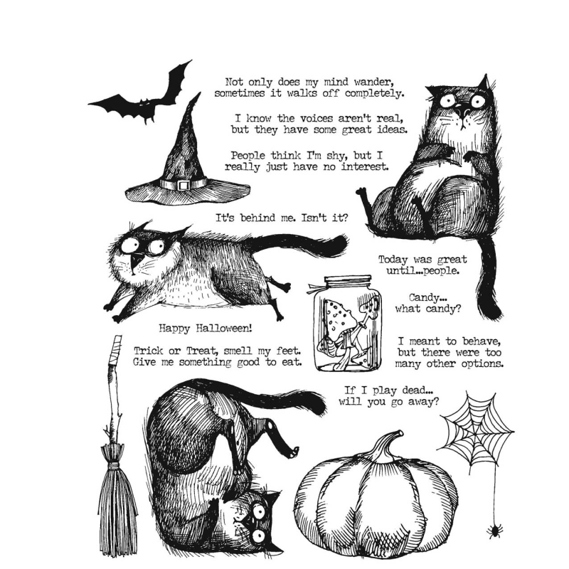 SNARKY CAT HALLOWEEN