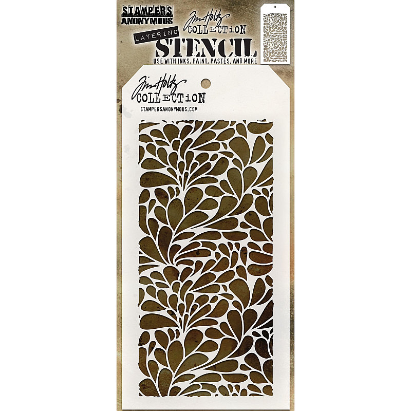 Tim Holtz Layering Stencil - Splash