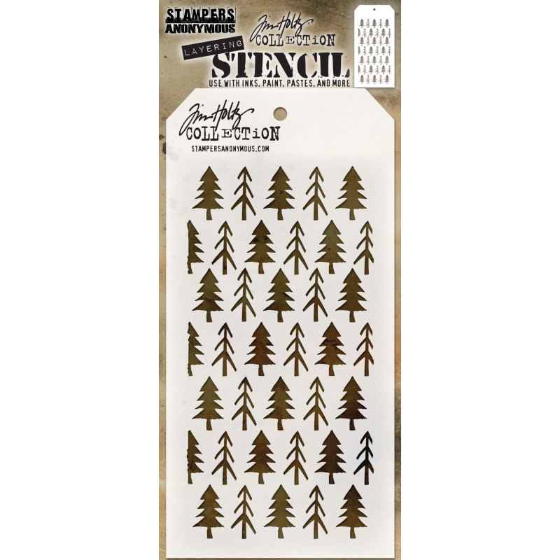 Tim Holtz Layering Stencil - Pines