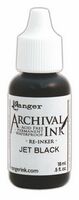 Archival Re-Inker Jet Black