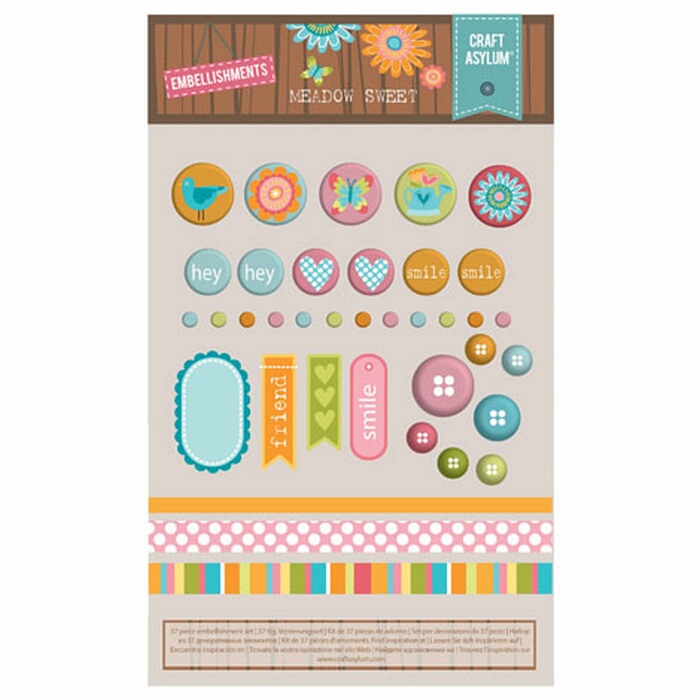 Embellishments Set 37pcs