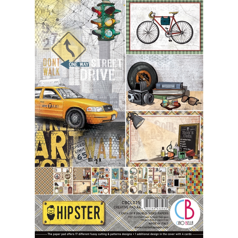 A4 Creative Pad Hipster  Creative