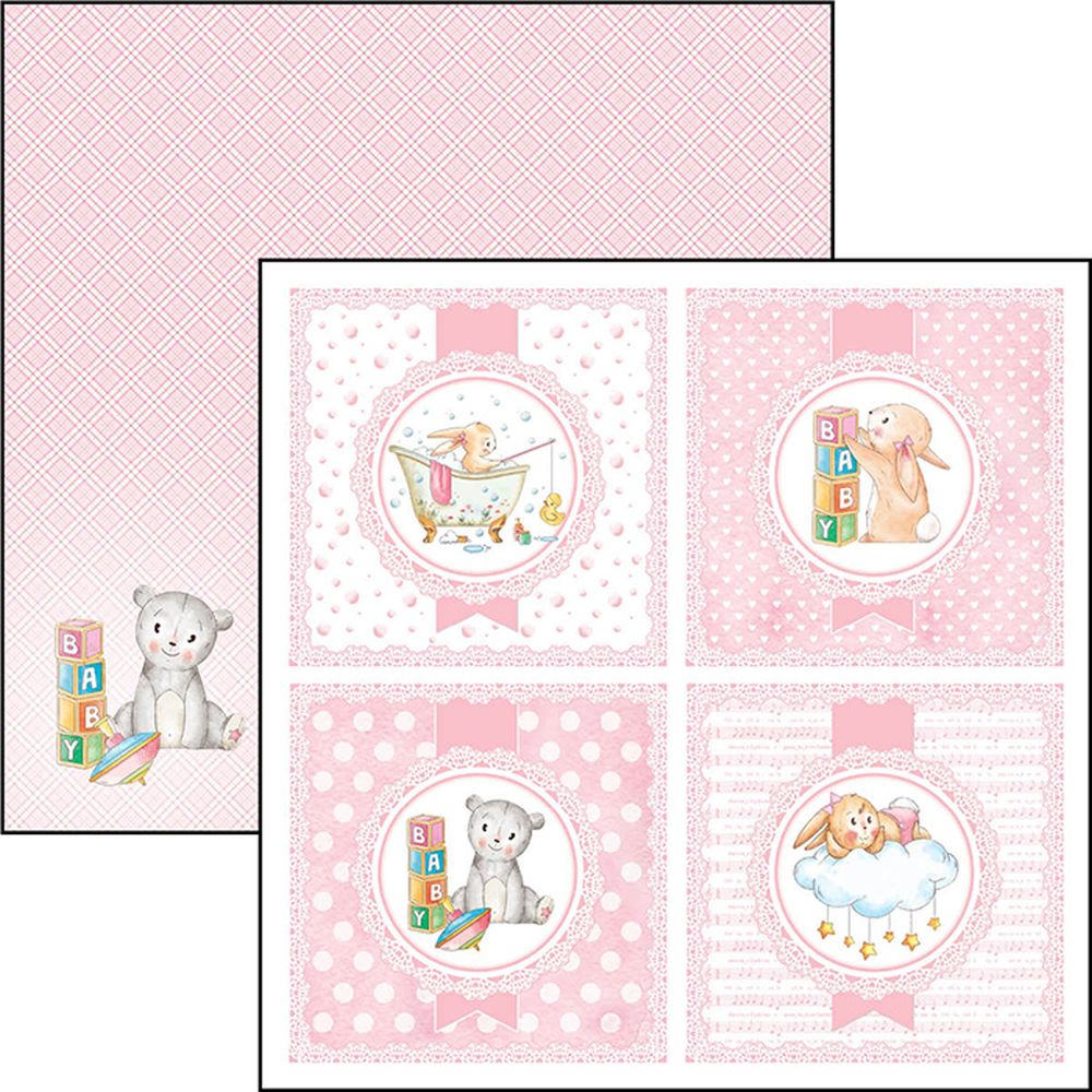 12"x12" Sheets x12 I miei giochi Girl