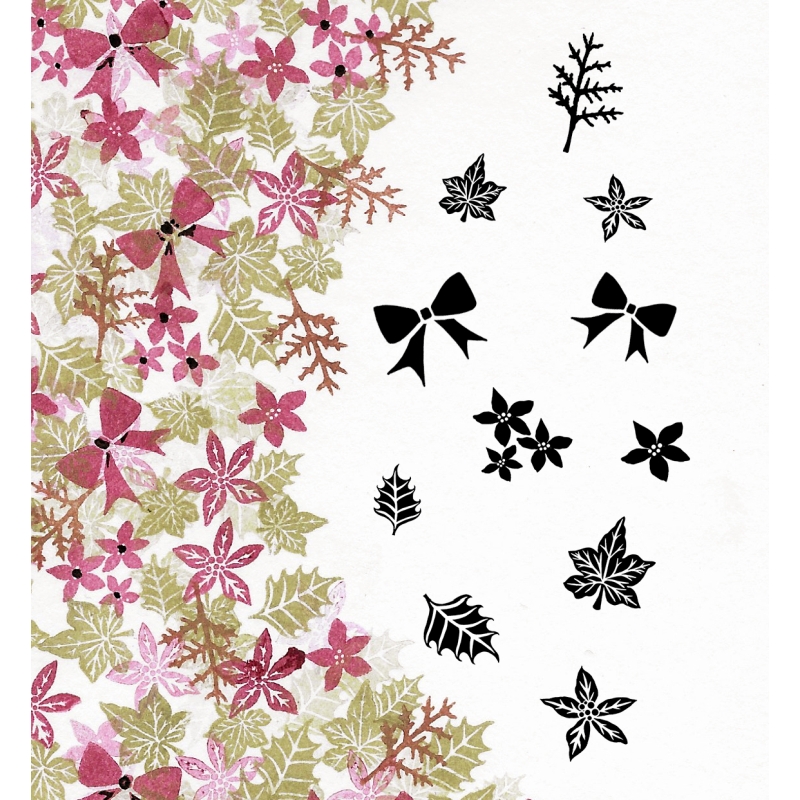 Bijou Blooms Majestix Clear Stamp