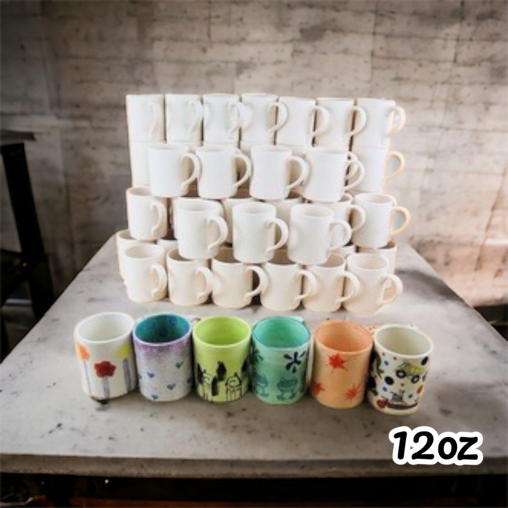 Bulk Buy GMS 12oz. Mugs x60 ONLY -SEE DESCRIPTION**