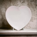 Heart Plate Small (carton of 6)