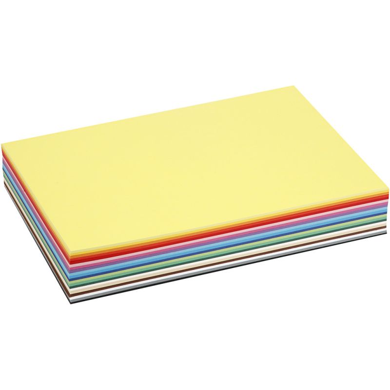 Creative Card A4 180g 30 Assorted colours