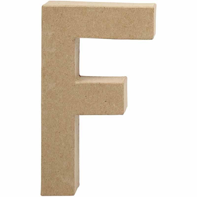 Letter F - 20.5cm Single