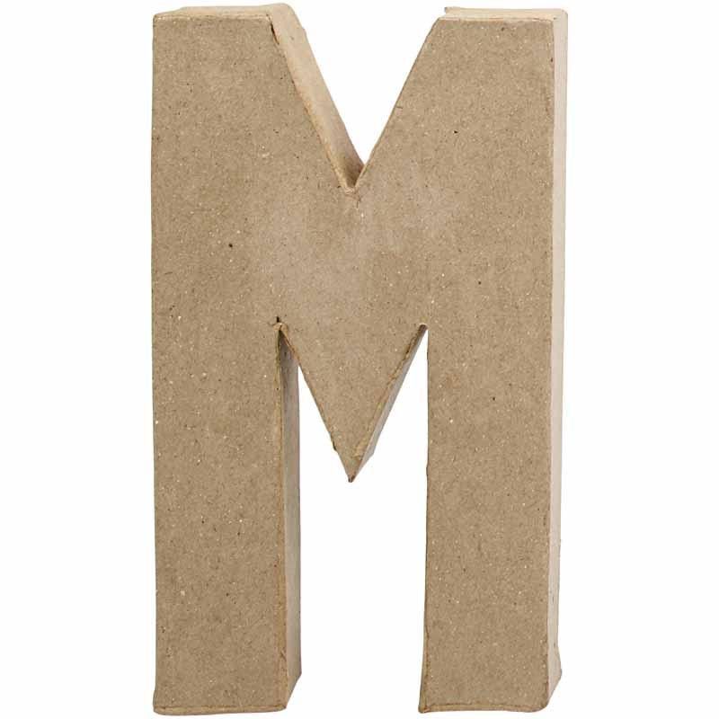 Letter M - 20.5cm Single