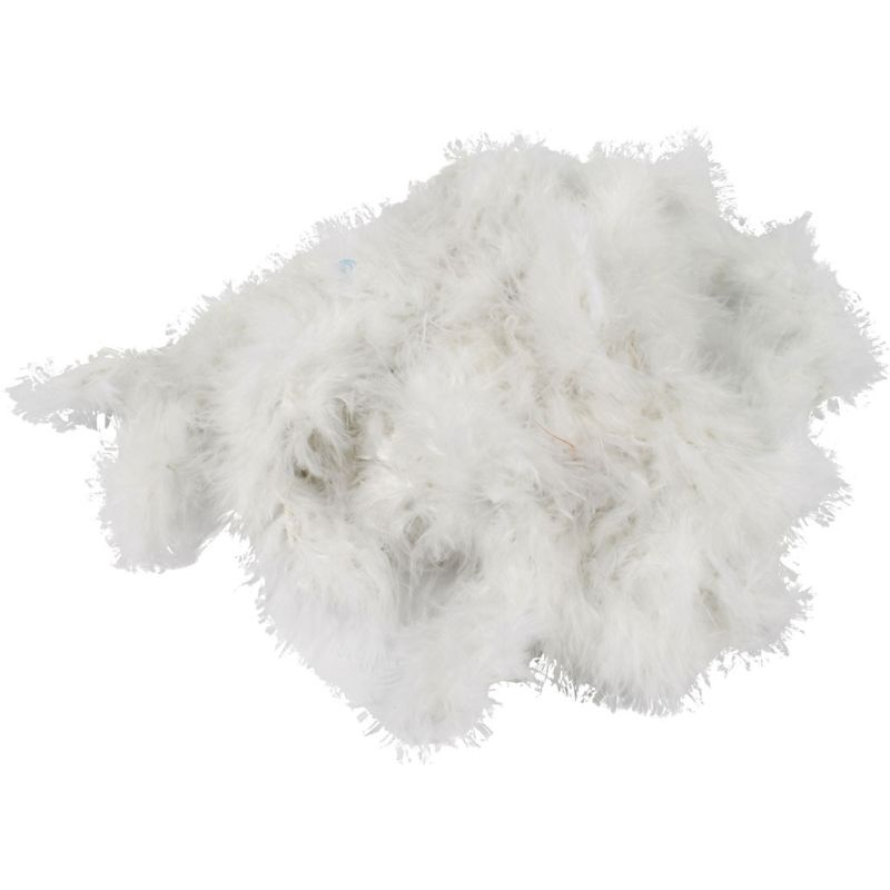 Feather Boa 20-30mm 10m white