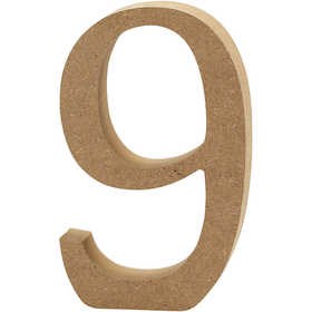 NUMBER 9 - 13CM