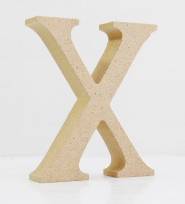 Letter X - 8cm