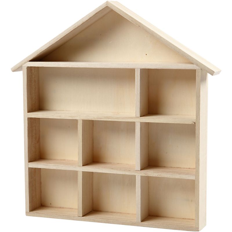 House-Shaped Shelving 26x25.2x3.5c