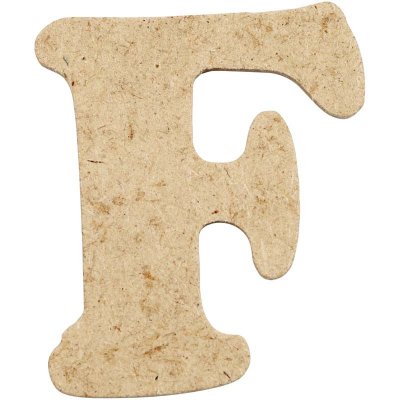 Letter F - 4cm Pack of 10