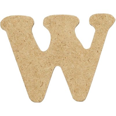 Letter W - 4cm Pack of 10