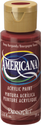 Deep Burgundy Americana Acrylic 2Oz.