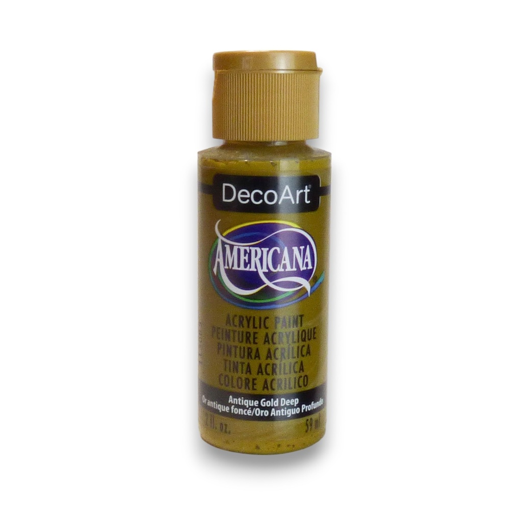 Antique Gold Deep Americana Acrylic 2Oz.