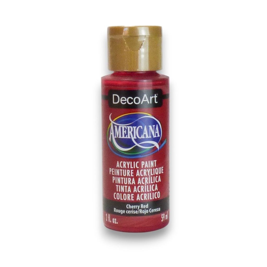 Cherry Red Americana Acrylic 2oz.