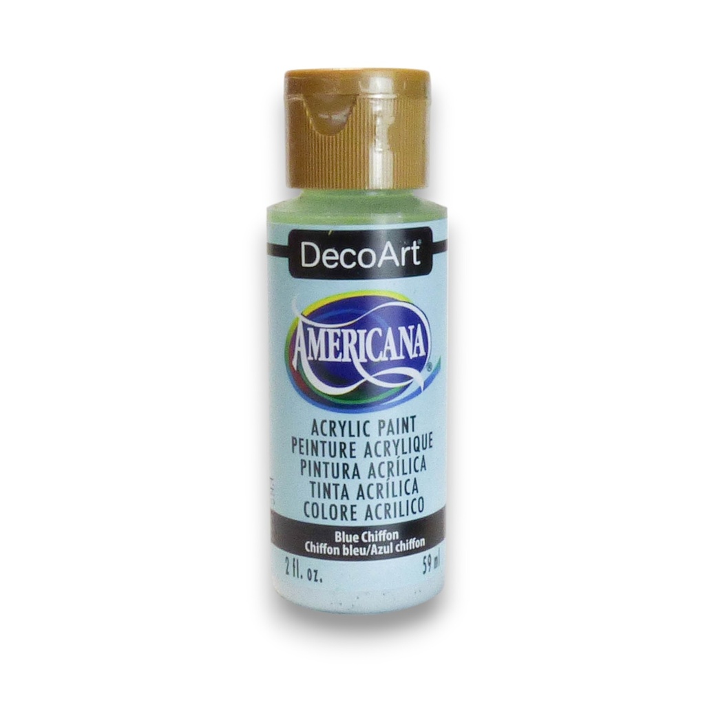 Blue Chiffon Americana Acrylic 2Oz.