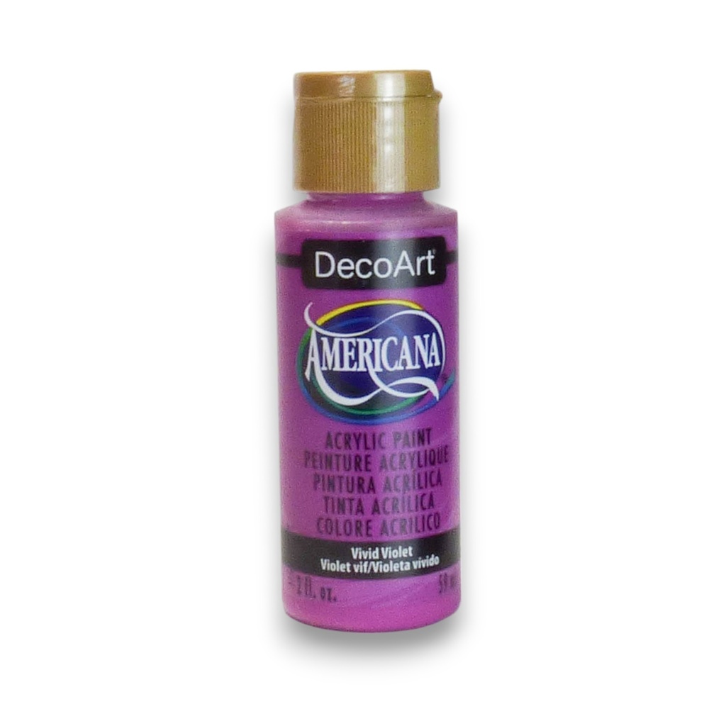 Vivid Violet Americana Acrylic 2Oz.