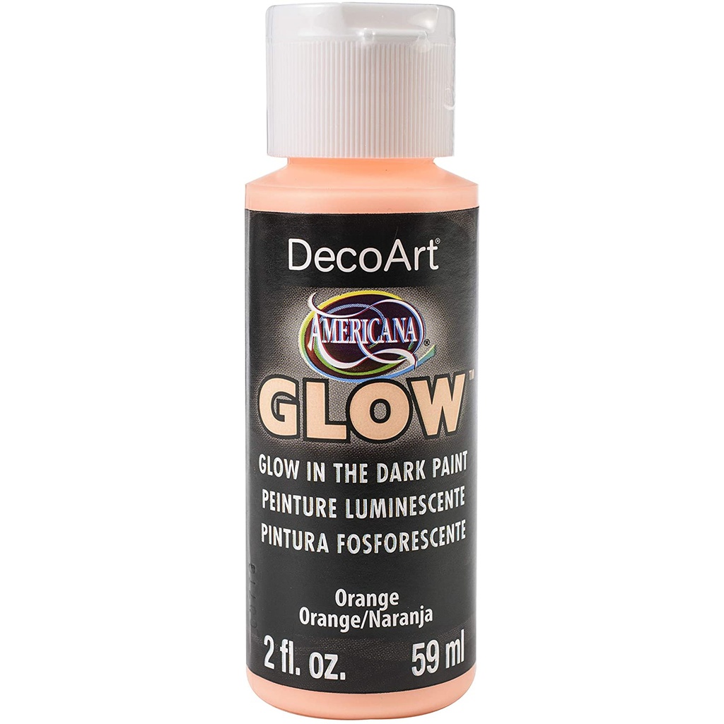 Orange Americana Glow Colours 2-Oz.