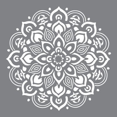 Mandala Stencil