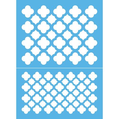 Quatrefoil Stencil