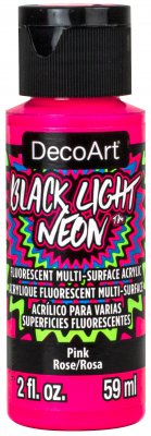 Pink Black Light Neon