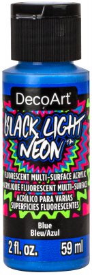 Blue Black Light Neon 2oz